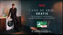 🧼✨ 1 año de Ariel Pods gratis al comprar lavadoras AEG 🌀🎁