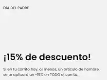 🛍️✨ ¡15% de descuento en Tezenis si llevas un artículo de hombre! 👕🔥 (Solo compras online)