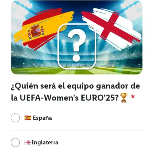 ⚽ Acierta la porra de la Euro femenina y consigue 5 € de descuento en Lidl
