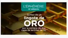 ✨👓 ¡Alain Afflelou sortea un lingote de oro por comprar tus lentillas! 🏆💰 (Sorteo por compra)
