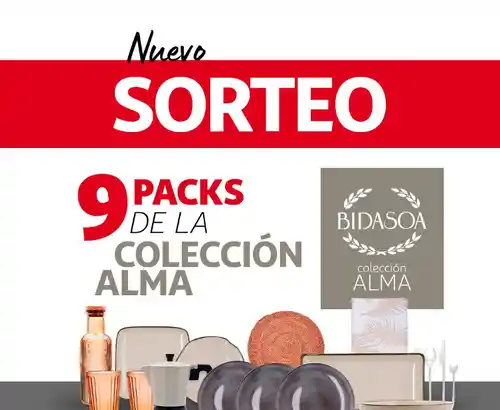 🎉🍷 ¡Alcampo sortea 9 packs con la colección completa Alma de Bidasoa! 🎁🥂 (Sorteo por compra)