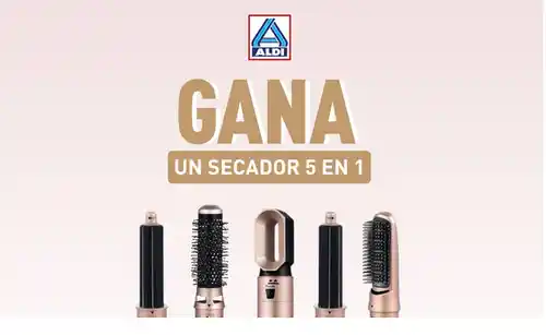 🎉💨 Aldi sortea 2 secadores moldeadores Ambiano 💁‍♀️🔥