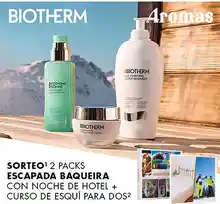 🎿❄️ Biotherm y Aromas sortean 2 increíbles escapadas para esquiar en Baqueira! 🎁🏔️ (Sorteos por compra)
