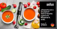 🎉 ¡Braun sortea 30 Minipimer para tu cocina! 🥄⚡