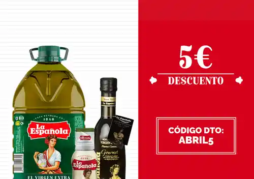 🎉 ¡Consigue 5 € de Descuento en La Española! 🛍️ (Compras superior a 70 €)