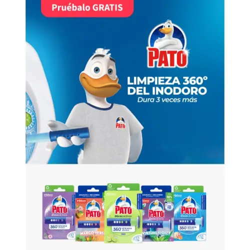 🧼 ¡Consigue gratis tu ambientador Pato Discos Activos! (Reembolso)