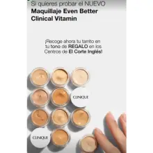 🌟🎁 ¡Consigue tu Muestra GRATIS de Even Better Clinical Vitamin de Clinique! 💧✨(Solo en el Corte Inglés)