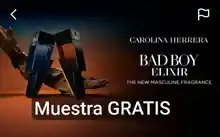 ✨ ¡Consigue tu muestra gratuita del perfume Bad Boy de Carolina Herrera! ⚡