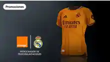 ⚽🎁 ¡Consigue una camiseta oficial del Real Madrid con Orange! 🏆📲 (Solo en tienda Puerta del Sol))