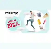 🎉 Cupón PrimaPrix: 20% de descuento sin compra mínima
