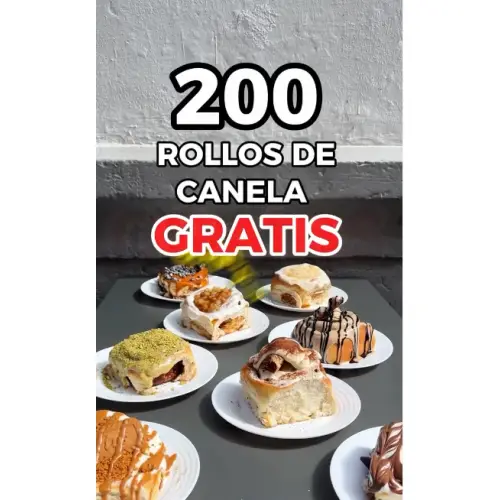 🍩🎉 Dulce Canela regala 200 rollos de canela GRATIS 😍🔥 (Málaga - 14-03)