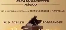 🎟️✨ Ferrero Rocher te lleva de concierto: ¡Sorteo de 40 entradas! 🎶🎤 (Sorteo por compra)