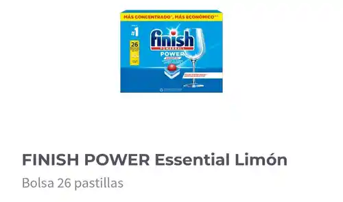 🏆 Finish Power Essential Limón GRATIS EN Mercadona con Gelt Premium 🏆