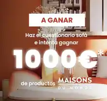 🏠✨ ¡Gana 1 de las 2 tarjetas regalo de 500 € con Maisons du Monde! 🎁💳
