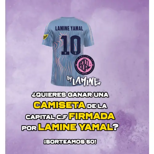 🎉👕 ¡Gana con Yatekomo una camiseta de La Capital firmada por Lamine Yamal! ⚽🔥 (Sorteo por compra)
