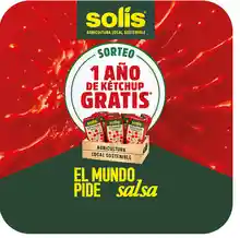 🍅🎉 ¡Gana un año de kétchup Solís GRATIS! 🆓🧴🔥 (Sorteo por compra)