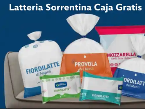 🧀 Latteria Sorrentina regala una Caja GRATIS de productos Italianos 🎁