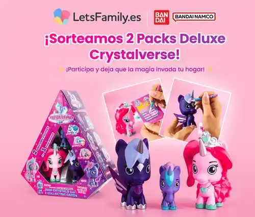 ✨👶 ¡Lets Family sortea 2 Packs Deluxe de Crystalverse! 🎁🌟
