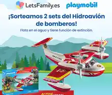 🎁🔥 Lets Family sortea 2 sets del Hidroavión de Bomberos de Playmobil ✈️🚒