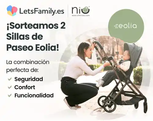 👶🎁 Lets Family sortea sillas de paseo Eolia para tu peque — ¡participa y gana la tuya! 🍼🚼