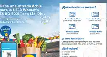 ⚽🎟️ ¡Lidl sortea una entrada doble para el UEFA Women’s Euro 2025! 🏆🌍 (Sorteo por compra)