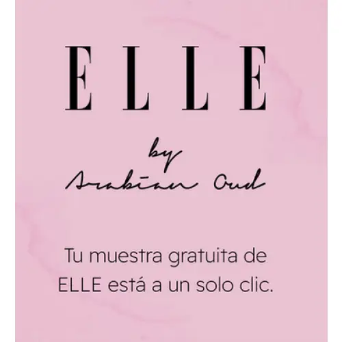 🎁 Muestra GRATIS de la fragancia ELLE by Arabian Oud 🌸✨(Solo en Madrid)
