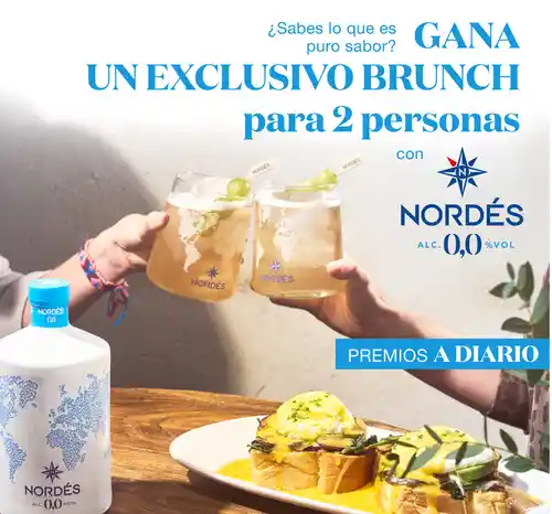 🍸✨ ¡Nordés sortea 155 brunchs para 2 personas! 🥐👫(Sorteo por compra)
