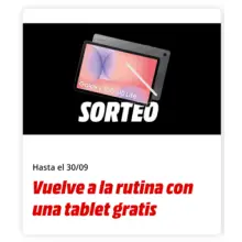 🎉📱 MediaMarkt sortea ¡10 tablets Samsung! 🚀✨ (Desde la app)
