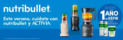 🎉 ¡Nutribullet sortea 12 premios de 1 año gratis de Activia Kéfir! 🥄🧘‍♀️🕊️ (Sorteo por compra)