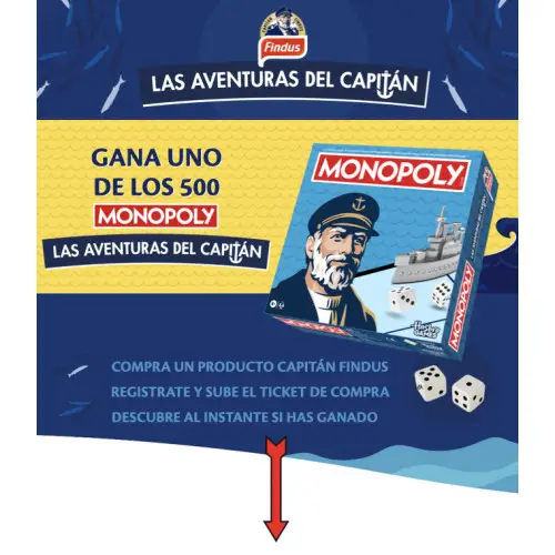 🎲🐟 Pescanova sortea 500 juegos de mesa Monopoly (Sorteo por compra)
