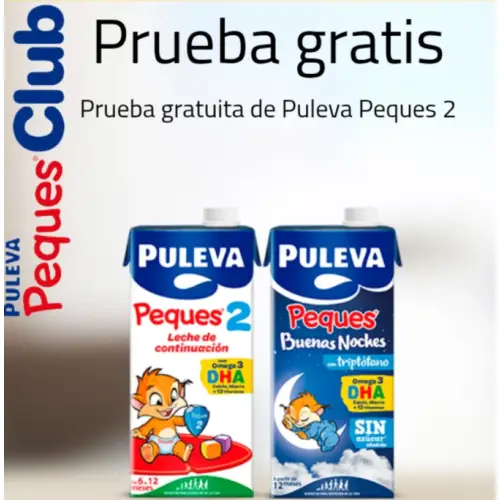👶🍼 ¡Pide tu Cupón gratis de leche infantil Puleva!