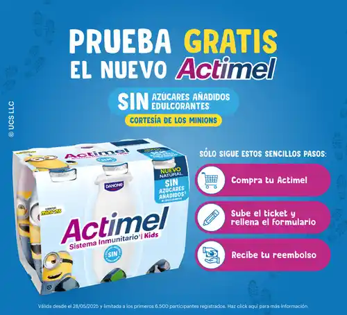 🥤¡Prueba GRATIS el nuevo Actimel y recarga tus defensas! 💪🆓 (Reembolso)