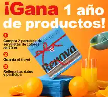 🧻🎁 ¡Renova sortea un año de productos! 🏡✨ (Sorteo por compra)