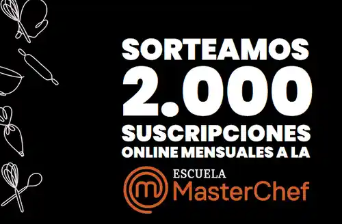 🍽️🎉 ¡Sorteo 2.000 suscripciones de un mes a la Escuela MasterChef Online gracias a Royal! 🎉🍽️