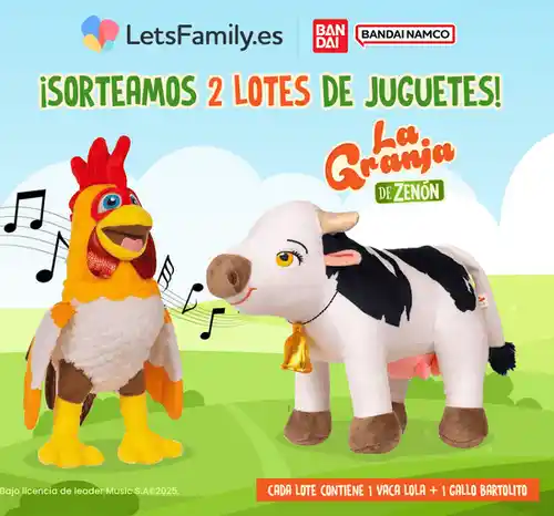 🎁🐔 ¡Sorteo de juguetes de La Granja de Zenón con Lets Family! 🎉🚜