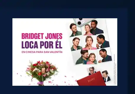 🌹💘 ¡Sorteo romántico Cinesa! 📖✨ Participa con Bridget Jones: Loca por él y gana flores de San Valentín todo el año 💐 (Sorteo por compra entradas))