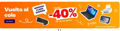 🎒 ¡Vuelta al cole en PC Componentes: hasta 40% de descuento! 💻