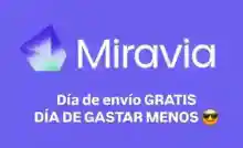 1 Envío GRATIS sin mínimo de compra hoy en MIRAVIA + Cupón flash