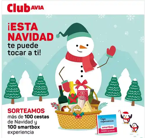 100 cestas y Smartbox te esperan con AVIA (sorteo por compra)