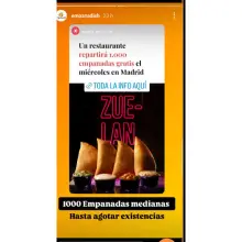 ¡1.000 Empanadas GRATIS en MADRID! gracias a Empanadish (apertura local-gratis)