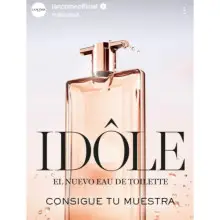 10.000 Muestras Gratis del perfume IDÔLE de LANCÔME (No hay link directo)