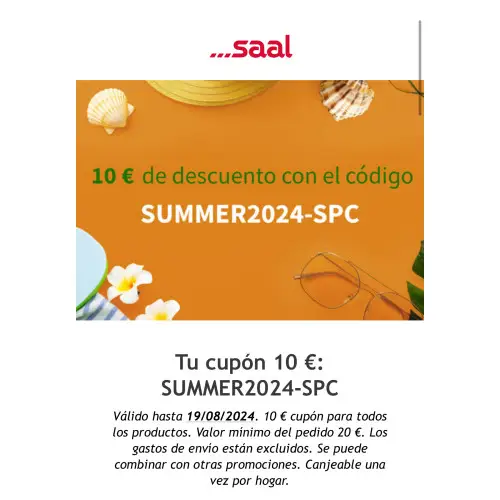10€ dto en tu próxima compra| Saal Digital