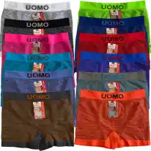 12 Pack Boxer sin costuras Uomo