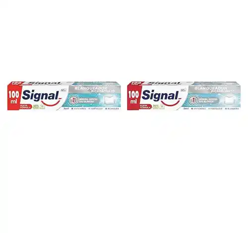 2 pastas de dientes Signal