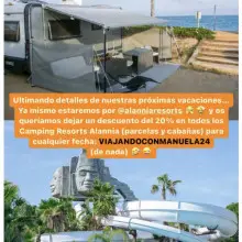 20% en todos los campings de Alannia