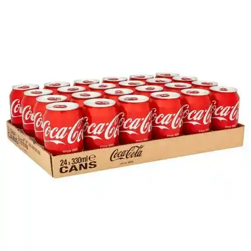 24 Latas de COCA COLA 33cl a solo 11,52€ + ENVÍO GRATIS