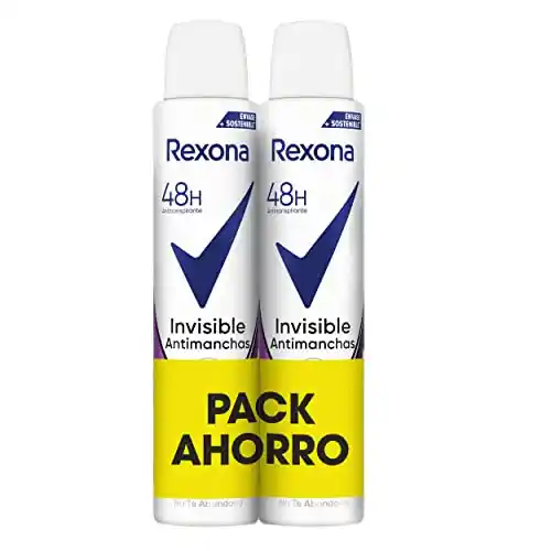 2x Desodorantes Rexona Invisible 200ml