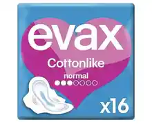 3 x 16 unidades Evax Cottonlike Normal