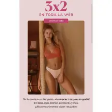 3 x 2 en toda la web WOMEN’ SECRET