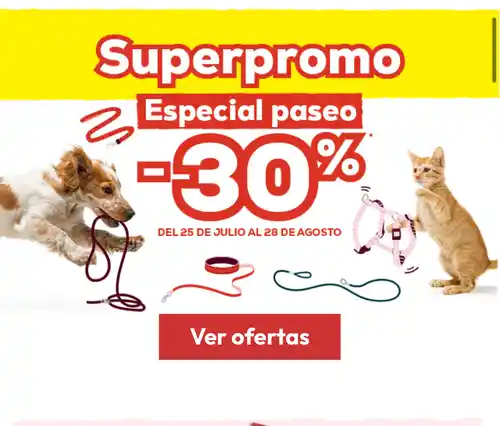 30% especial paseo en Kiwoko